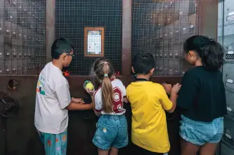 Party room at Prison Island