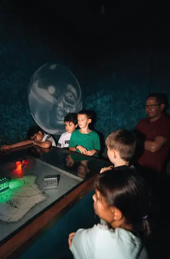 Party room at Prison Island